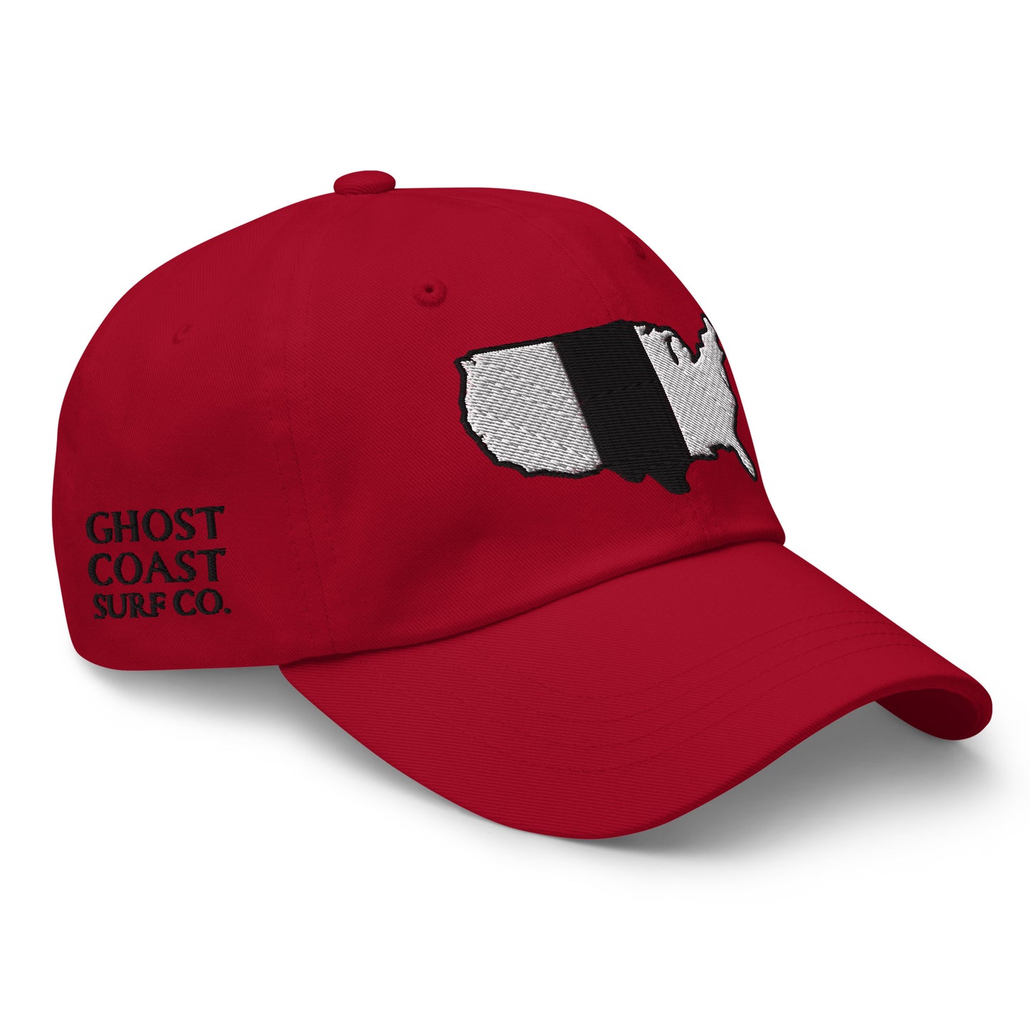 Adjustable Hat - Ghost Coast Map