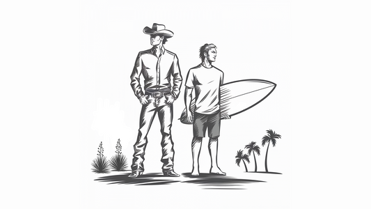 Cowboys and Surfers: A World Apart But Two of a Kind