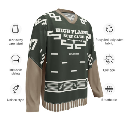 High Plains Surf Club Customized Hockey Jersey