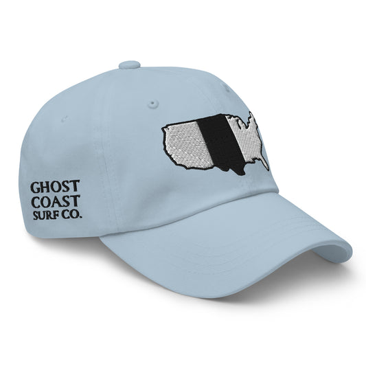 Adjustable Hat - Ghost Coast Map