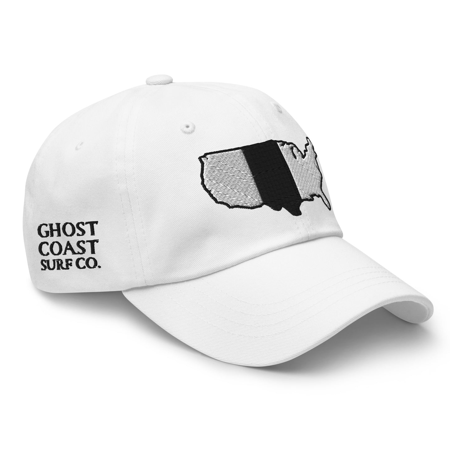 Adjustable Hat - Ghost Coast Map