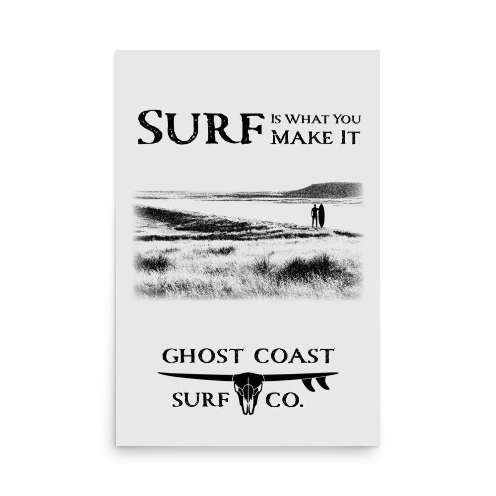 Poster - Surf Is What You Make It