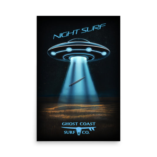 Poster - Night Surf