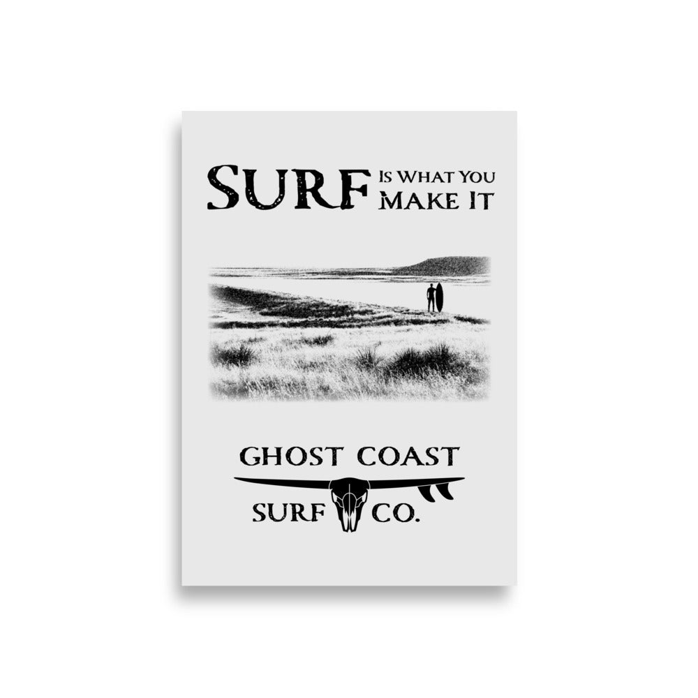 Poster - Surf Is What You Make It