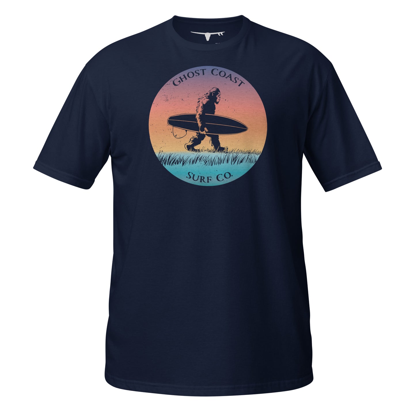 T-Shirt - Sasquatch Surfing the Ghost Coast